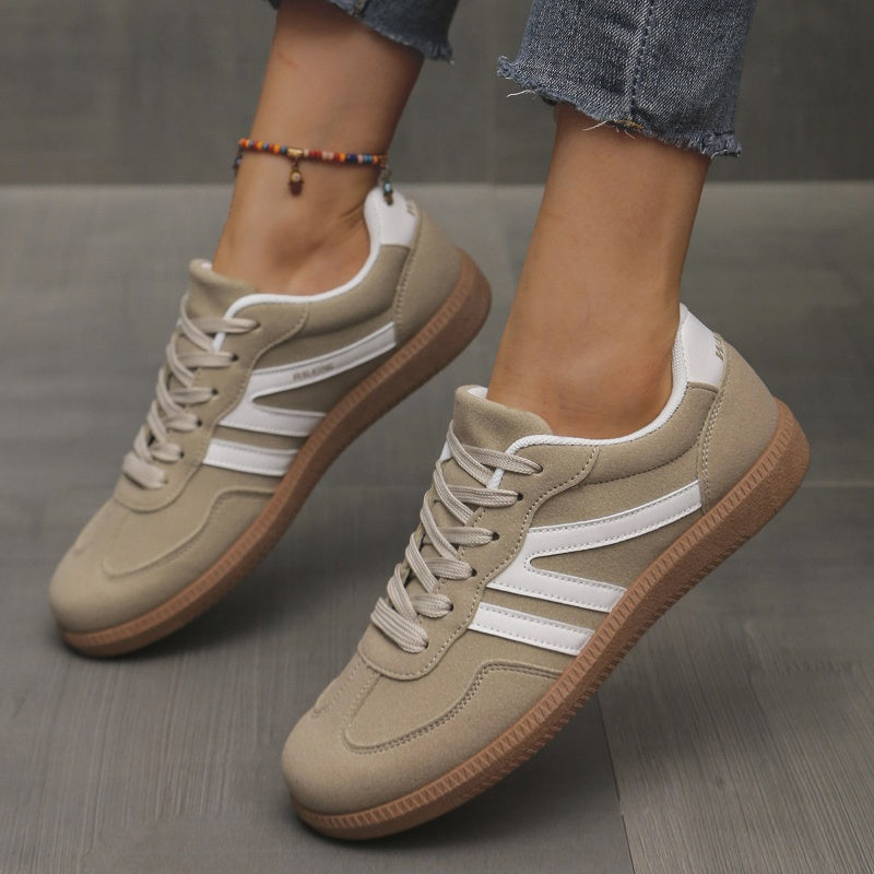🏆Blitzangebot⚡Über 5K+ verkauft!💥!Damen Stylische Runde Zehen Rutschfeste Freizeitschuhe