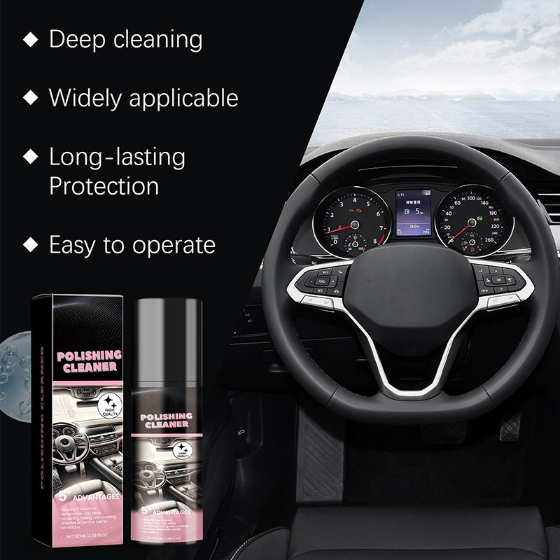🚗 50% RABATT! 💎 Auto-Innenraum Politur – Natürliche Formel, Starker Glanz & Schutz für Alle Oberflächen ✨