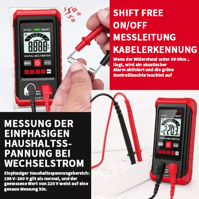 🔥Letzte 3 Tage Verkauf - 50 % Rabatt🔥Digitales Multimeter