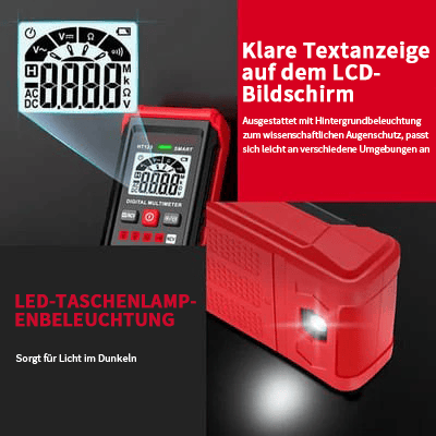 🔥Letzte 3 Tage Verkauf - 50 % Rabatt🔥Digitales Multimeter