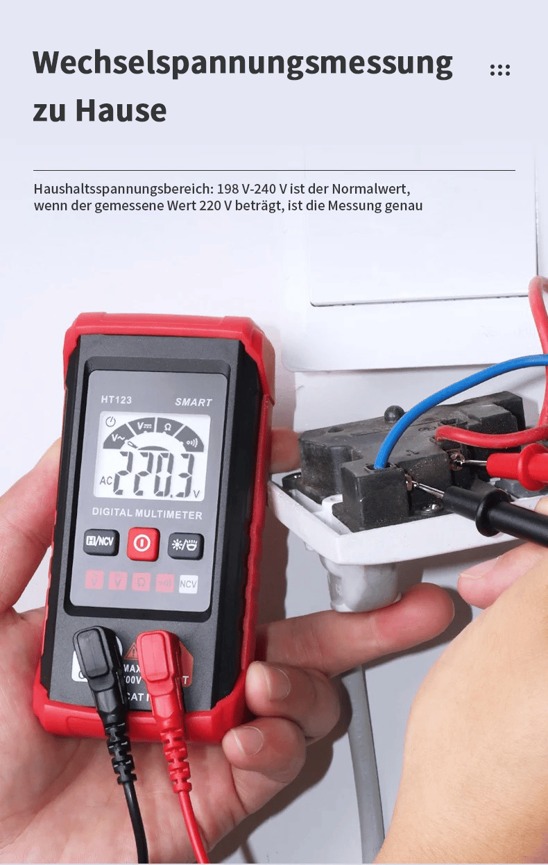 🔥Letzte 3 Tage Verkauf - 50 % Rabatt🔥Digitales Multimeter