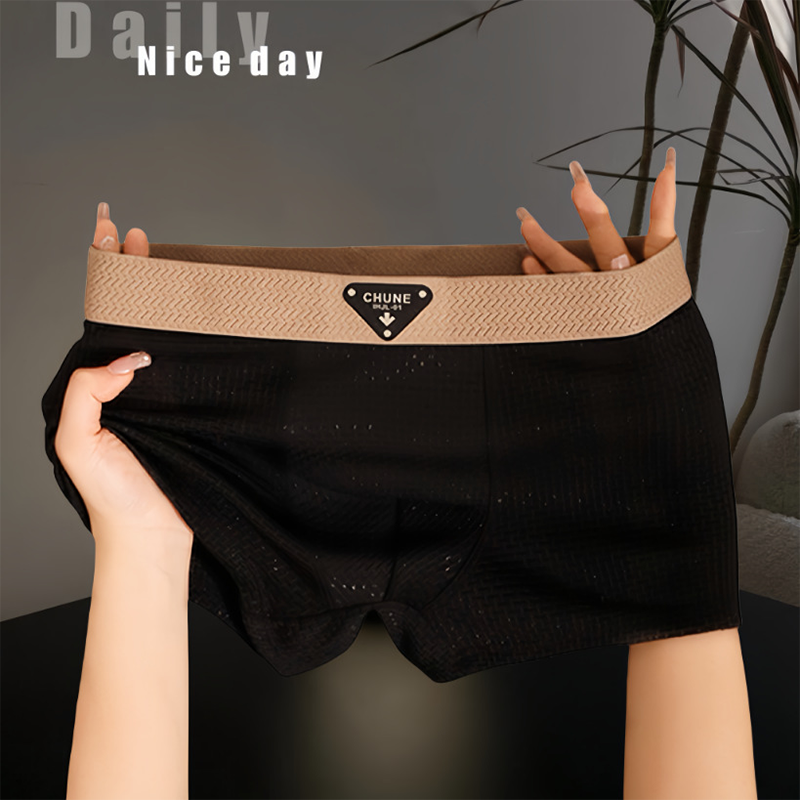 🩲 50% RABATT! ❄️ Bequeme, kühlende & schnell trocknende Boxershorts für Herren – Atmungsaktive Mikrofaser & elastischer Bund – Perfekt für Sport, Reisen oder heiße Tage – weicher Tragekomfort den ganzen Tag 🌬️