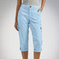 ⏰ 50 % RABATT – Nur für kurze Zeit 👖 Damen 7/8 Freizeithose ✨ Unifarben, Mit Praktischen Taschen & Bequemer Passform