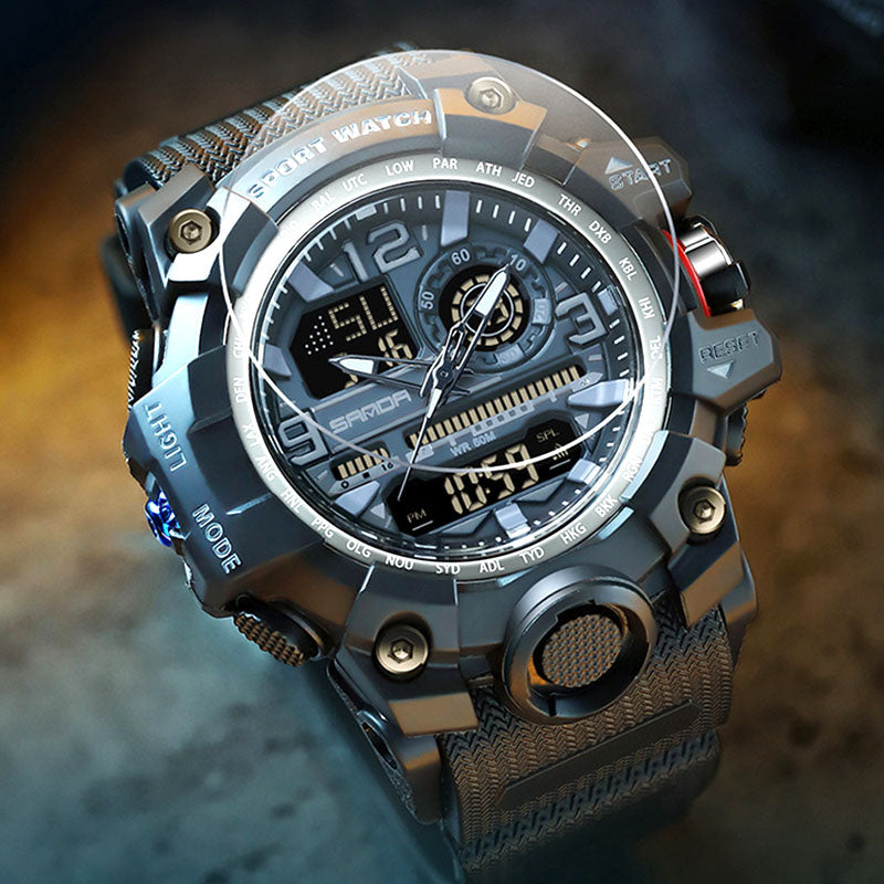 💦⌚ 50% RABATT! 100m Wasserdichte Herrenuhr mit Leuchtmasse & Multifunktionen – Robust, sportlich & alltagstauglich ✨