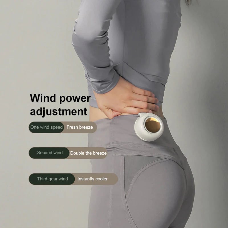 ❄️50% OFF!💨Um 360° drehbarer, tragbarer Mini-Clip-Ventilator