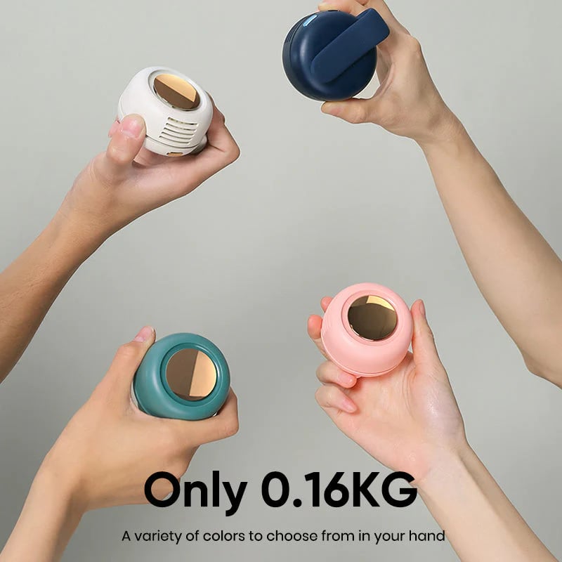 ❄️50% OFF!💨Um 360° drehbarer, tragbarer Mini-Clip-Ventilator