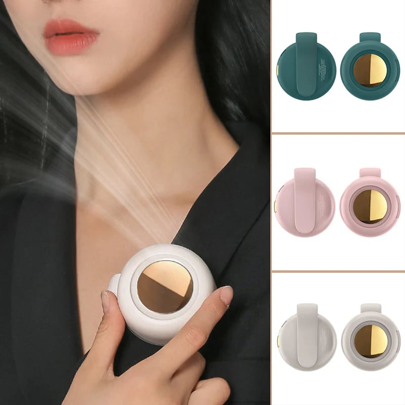 ❄️50% OFF!💨Um 360° drehbarer, tragbarer Mini-Clip-Ventilator
