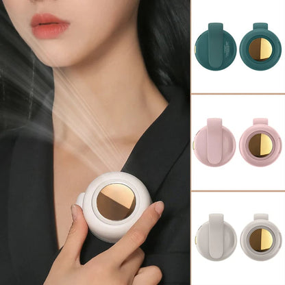 ❄️50% OFF!💨Um 360° drehbarer, tragbarer Mini-Clip-Ventilator