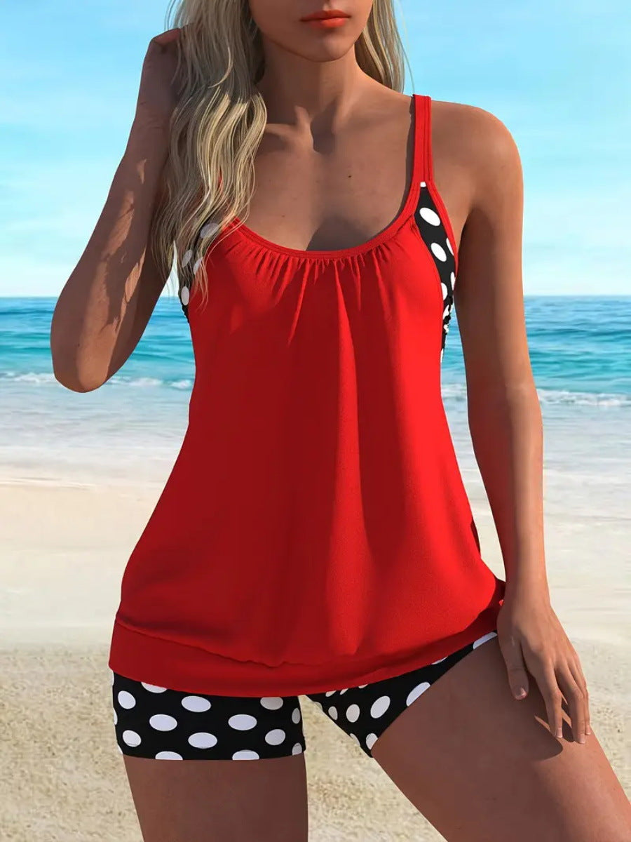 🏖️ Heißer Sommer – 50% RABATT 👙 Zweiteiliges Damen-Bikini-Set mit Polka-Dots