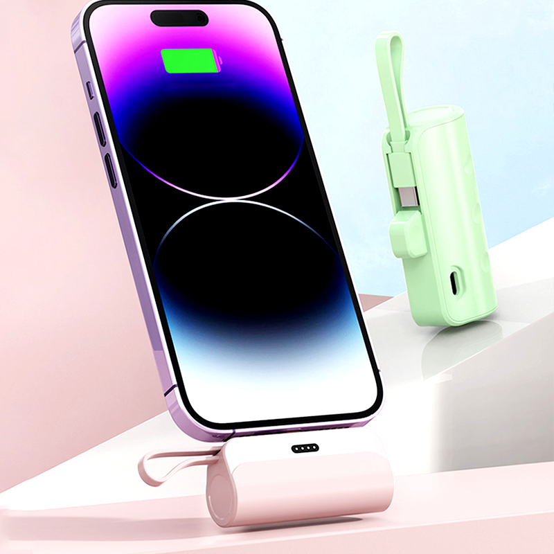 🔋 50% RABATT! 📱 Tragbare Powerbank mit hoher Kapazität & integrierten Kabeln – Schnellladung, kompakt & perfekt für Reisen und Alltag 🔌