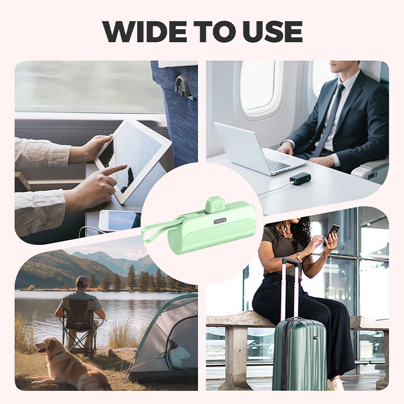 🔋 50% RABATT! 📱 Tragbare Powerbank mit hoher Kapazität & integrierten Kabeln – Schnellladung, kompakt & perfekt für Reisen und Alltag 🔌