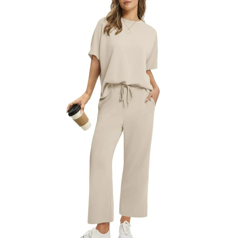 🔥50% RABATT! Damen Set: Weiches Oberteil + weite Hose – Lässig, komfortabel & vielseitig