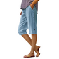 🌿☀️ 50% RABATT 🔥 Damen Capri-Hose aus Baumwolle & Leinen – locker, atmungsaktiv & perfekt für den Sommer ✨
