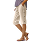 🌿☀️ 50% RABATT 🔥 Damen Capri-Hose aus Baumwolle & Leinen – locker, atmungsaktiv & perfekt für den Sommer ✨