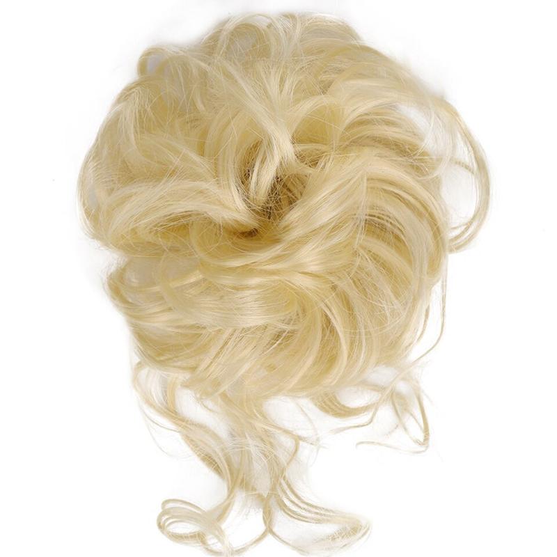 💗LETZTER TAG – KAUF 1, BEKOMME 1 GRATIS + KOSTLOSES GESCHENK!!💗Messy Locken Dutt Scrunchie Haarverlängerungen