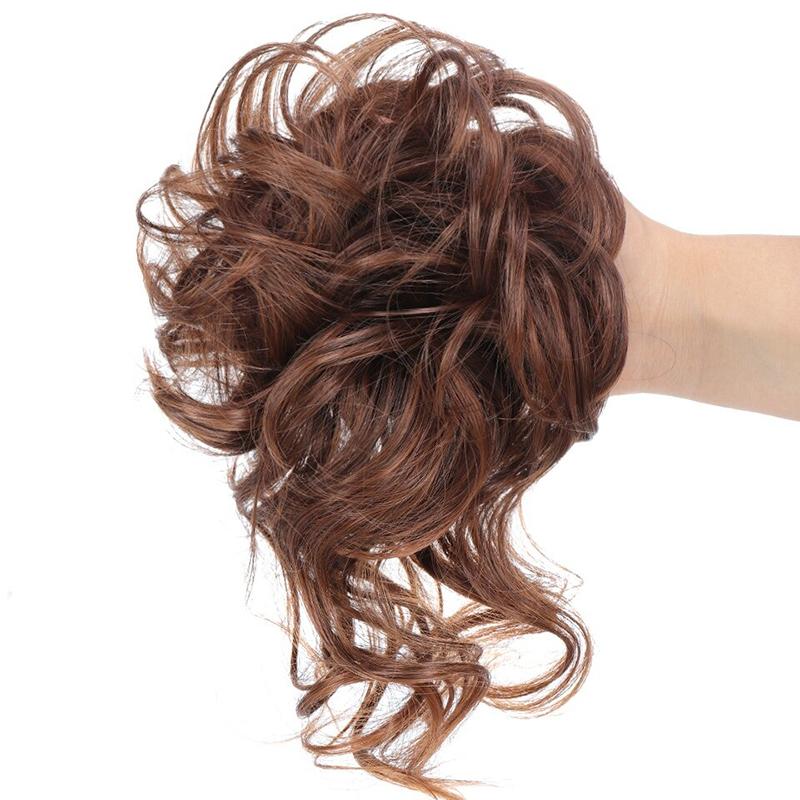 💗LETZTER TAG – KAUF 1, BEKOMME 1 GRATIS + KOSTLOSES GESCHENK!!💗Messy Locken Dutt Scrunchie Haarverlängerungen