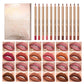 👄 50 % RABATT! 💄 12-teiliges Set mit wischfesten Liplinern – langanhaltend, cremig und wasserfest – perfekt für den Alltag oder professionelles Make-up 🎨