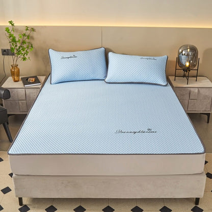 🔥 50% RABATT❄️ Kühlende Sommerbettwäsche im 3-teiligen Spannbettlaken-Set – mit Noppenstruktur für sanfte Massagewirkung & atmungsaktiver Kühlfaser, waschbar & komfortabel 🛏️