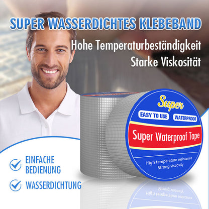 🔥50 % Rabatt🔥Super Klebriges & Wasserdichtes Aluminium-Folienband