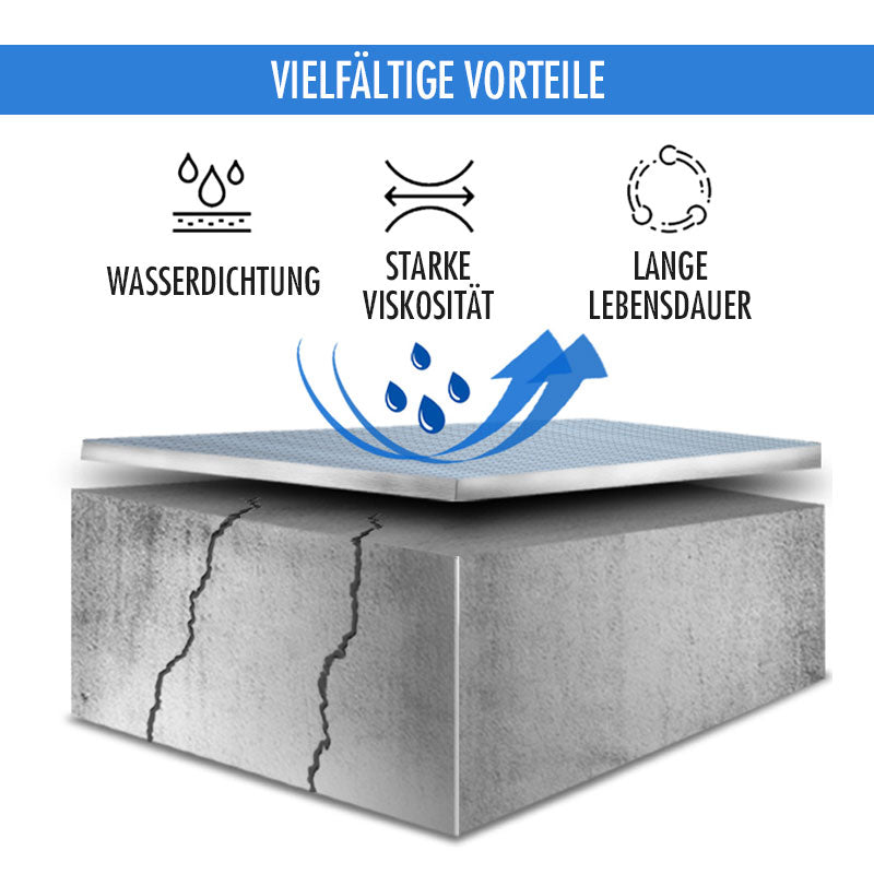 🔥50 % Rabatt🔥Super Klebriges & Wasserdichtes Aluminium-Folienband