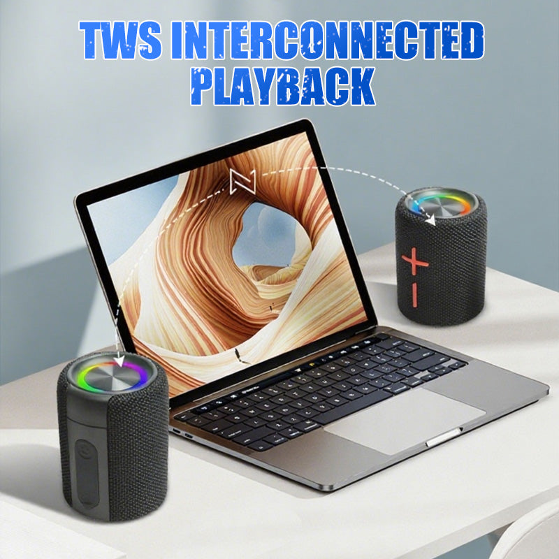 🎁2-in-1 magnetischer, zweifach teilbarer Bluetooth-Lautsprecher