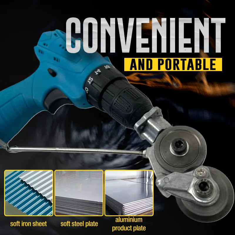 🔥Heißer Verkauf – 50 % RABATT🔥 Präzisions-Schneidaufsatz für Bohrmaschinen | Schnellwechsel-System | TÜV-geprüft | Für Metall/Kunststoff ✂️🔩