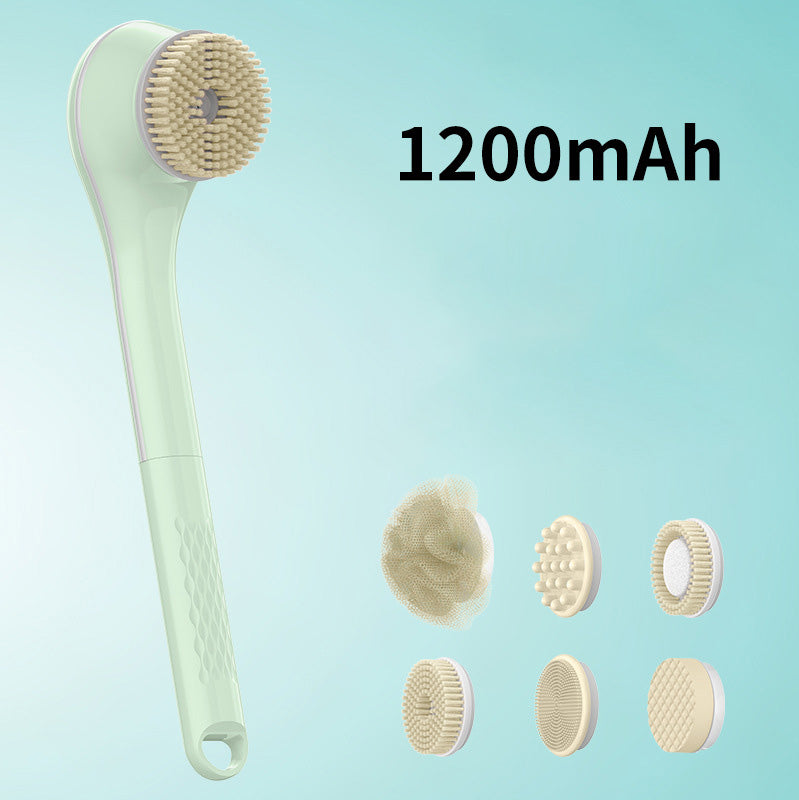 ✨ JETZT 50 % RABATT! !✨✨Elektrische Badebürste mit langem Griff zum Peeling