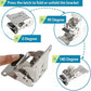 🪑 KAUFE 2, ERHALTE 1 GRATIS! 🔧 Selbstverriegelnde Scharniere – 90° Faltbar, Robustes Metall & Platzsparend Ideal Für Wohnmobile & Möbel 🏠