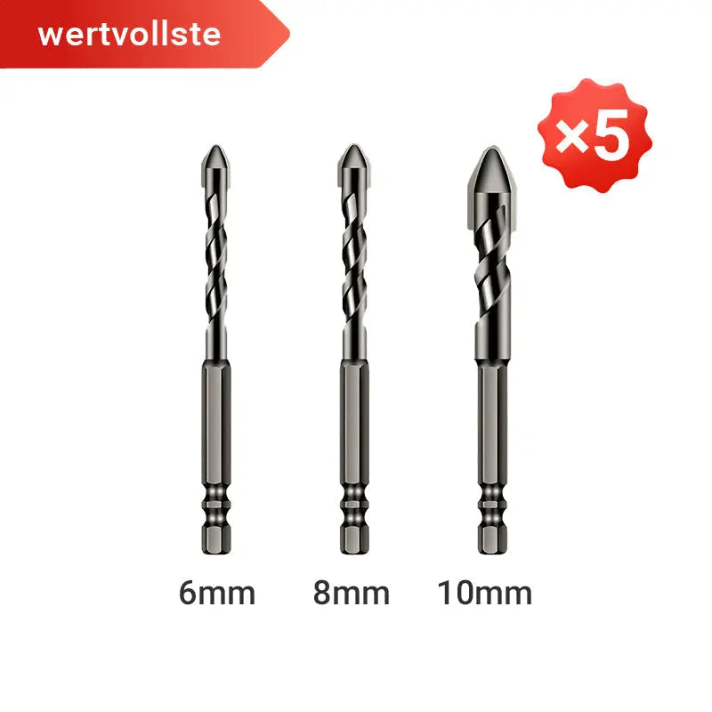 🔧 Präziser Gewindebohrer aus Schnellarbeitsstahl für Holz, Metall & Kunststoff | Einfache Handhabung mit Handbohrmaschine | Langlebig & Vielseitig