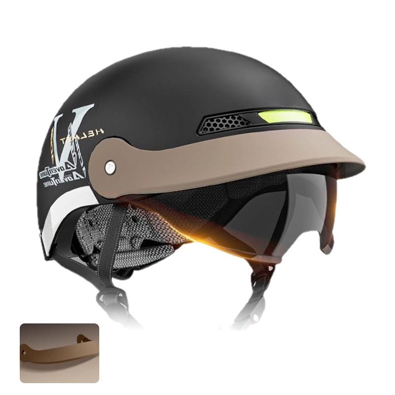 🛡️Atmungsaktiver, leichter und stoßfester Motorradhelm🏍️50 % Rabatt💥💥💥