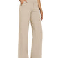 💖LAST-DAY-AKTION – 50 % RABATT 💖 Lässige Yoga-Hose mit weitem Bein für Damen mit hoher Taille und Stretch