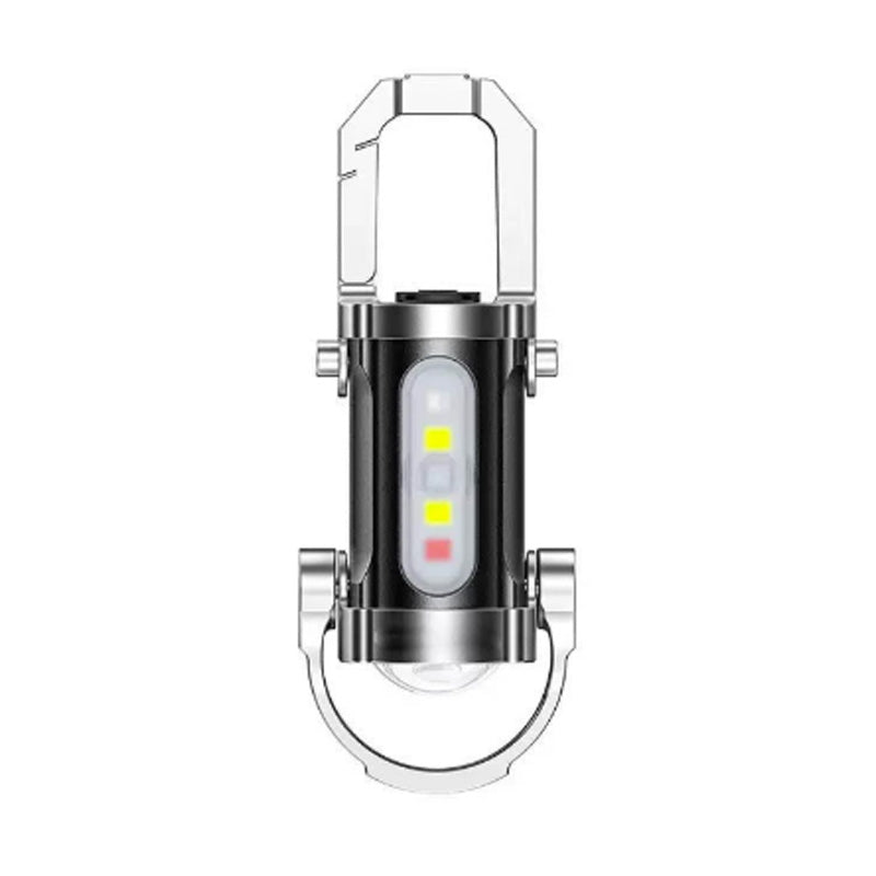 🔦⚡ Wiederaufladbarer Schlüsselanhänger – 300 Lumen, USB-C-Ladung & stoßfestes Design für Alltag und EDC 🔑