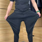 💎 50% RABATT! 💎 Zweiteiliges Sport-Set für Herren – Kurzarm-T-Shirt & Lange Hose | Atmungsaktiv, Bequem & Ideal für Training oder Freizeit 🏃‍♂️