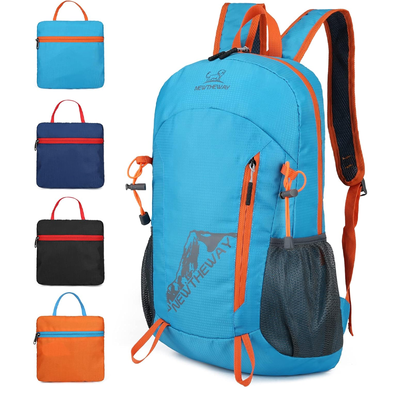 🌧️ Faltbarer, wasserdichter Campingrucksack – Leichter, tragbarer Outdoor-Reiserucksack⛺