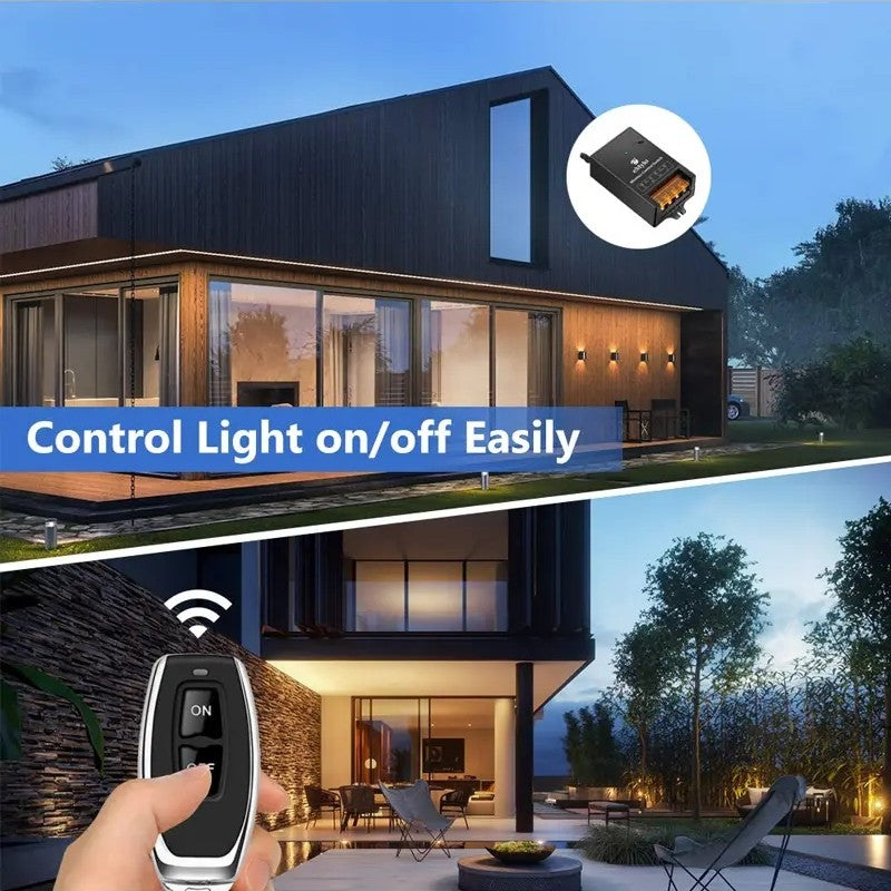 🔌 50% RABATT JETZT ! ⚡ Drahtloser Fernbedienungsschalter und Empfänger-Set – Einfache Installation, Breite Kompatibilität & Sichere Nutzung 🏠