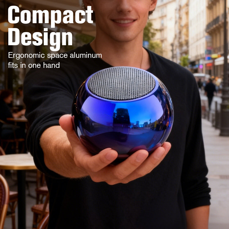 🔊 50% RABATT JETZT! ✨ Kompakter HiFi Bluetooth Lautsprecher - 5W Stereo Sound mit 12h Akkulaufzeit für Unterwegs & Zuhause 🎶📦