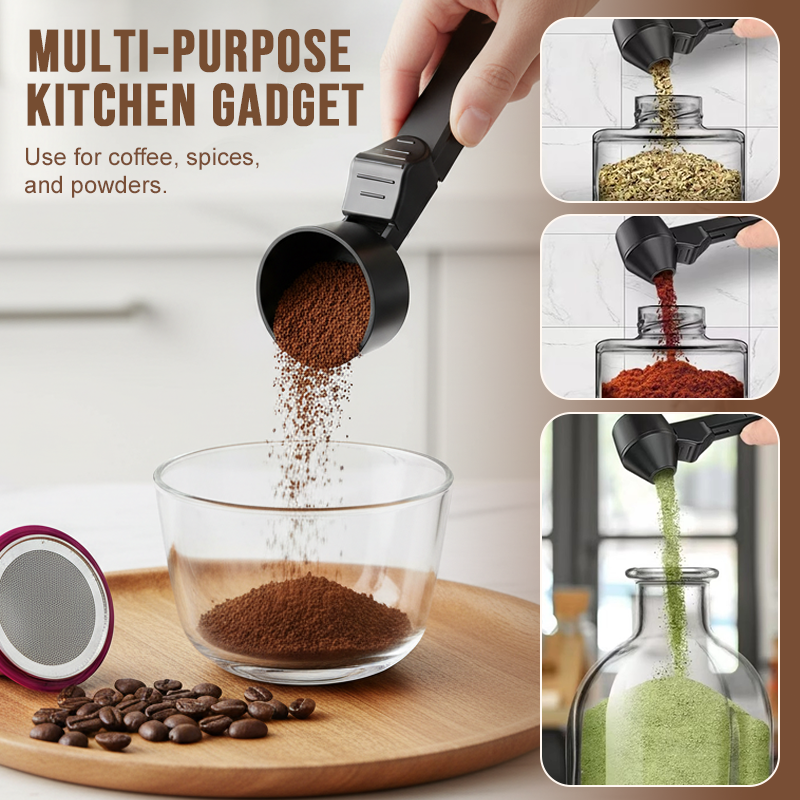 🔥Black-Friday-Mega-Angebot – 50 % Rabatt!🔥Kaffeemesslöffel mit Trichter