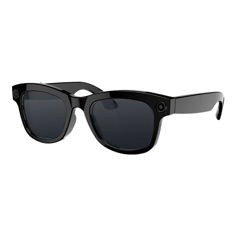 AI AR Smart Glasses, Erste KI-Brille mit ChatGPT & Gemini Support, Ultra-leicht 49g, Echtzeit-Übersetzung & Navigation, Meeting-Notizen, 10 Min. Videoaufnahme für Content Creator