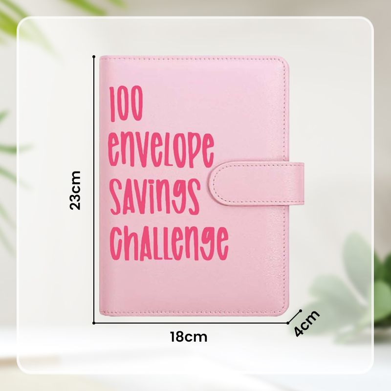 ⏰Letzte 4 Stunden 70 % Rabatt🎁100 Umschlag-Spar-Challenge-Buch✉️💸