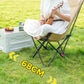 🌿 Tragbarer, verstellbarer Klappstuhl für den Außenbereich | Garten, Camping, Strand & Terrasse