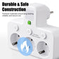 🔌 50 % RABATT! ⚡ Intelligente Steckdosenleiste mit USB – Überlastschutz, USB-C-Ladefunktion & Kindersicherung 🔒