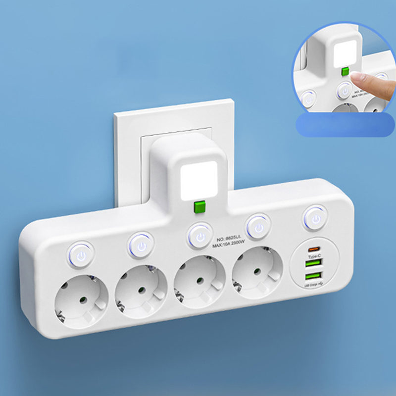 🔌 50 % RABATT! ⚡ Intelligente Steckdosenleiste mit USB – Überlastschutz, USB-C-Ladefunktion & Kindersicherung 🔒