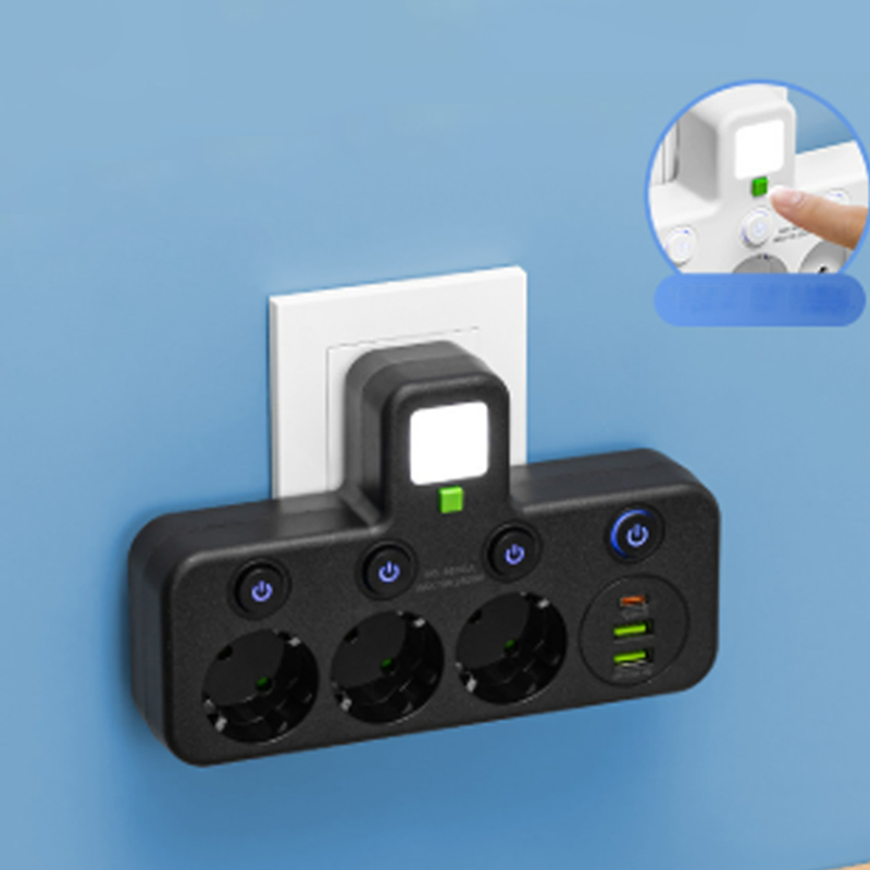🔌 50 % RABATT! ⚡ Intelligente Steckdosenleiste mit USB – Überlastschutz, USB-C-Ladefunktion & Kindersicherung 🔒