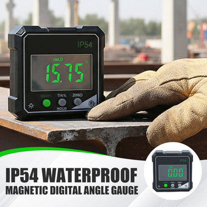 📐 50% RABATT 🧲 IP54 wasserdichter digitaler Winkelmesser, präzise mit Magnetbasis 🛠️