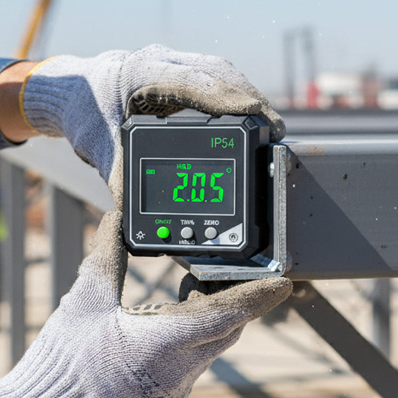 📐 50% RABATT 🧲 IP54 wasserdichter digitaler Winkelmesser, präzise mit Magnetbasis 🛠️