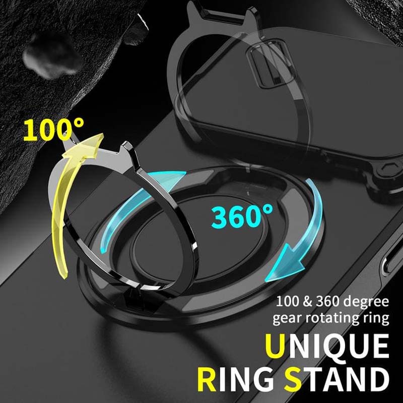 Magnetische Handyhülle mit Ringständer für iPhone