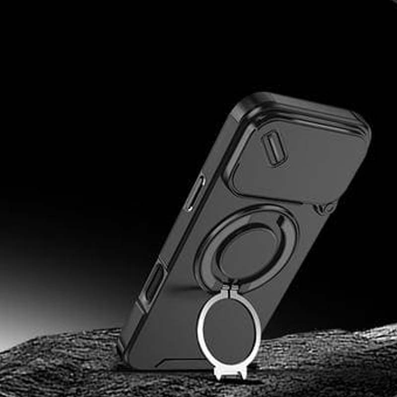 Magnetische Handyhülle mit Ringständer für iPhone