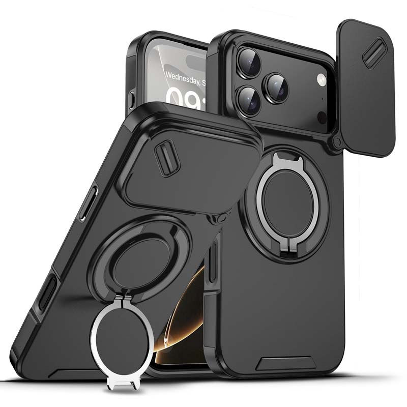 Magnetische Handyhülle mit Ringständer für iPhone