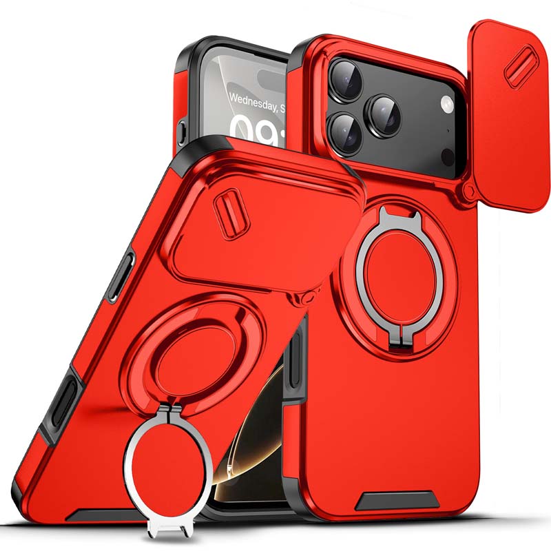 Magnetische Handyhülle mit Ringständer für iPhone