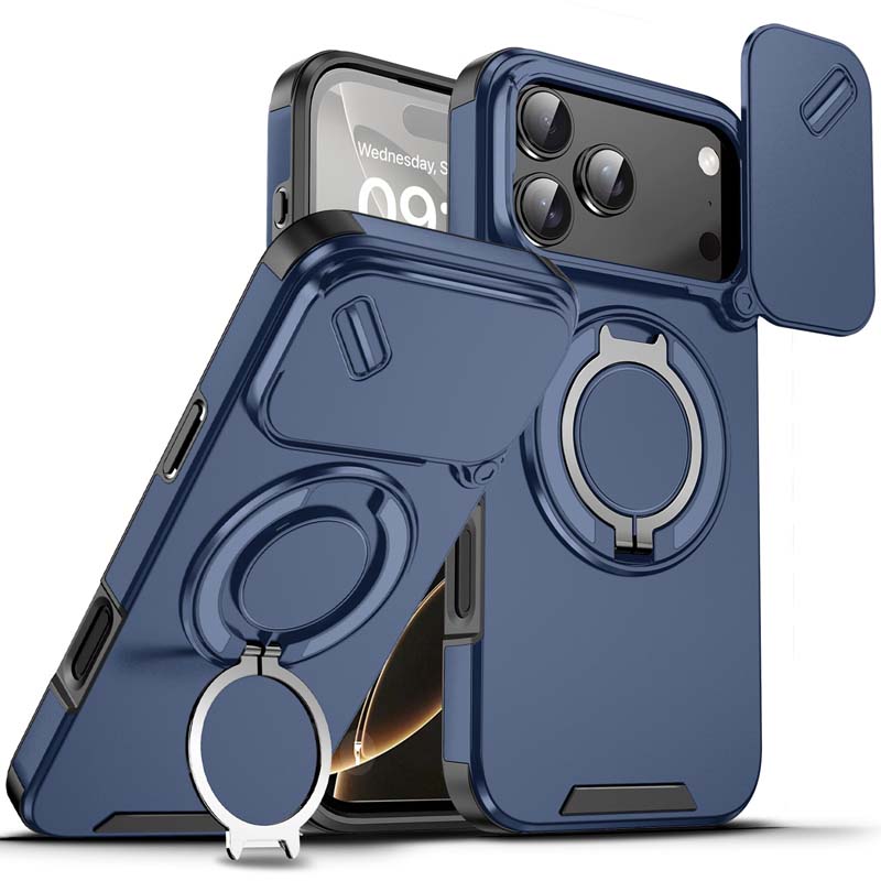 Magnetische Handyhülle mit Ringständer für iPhone
